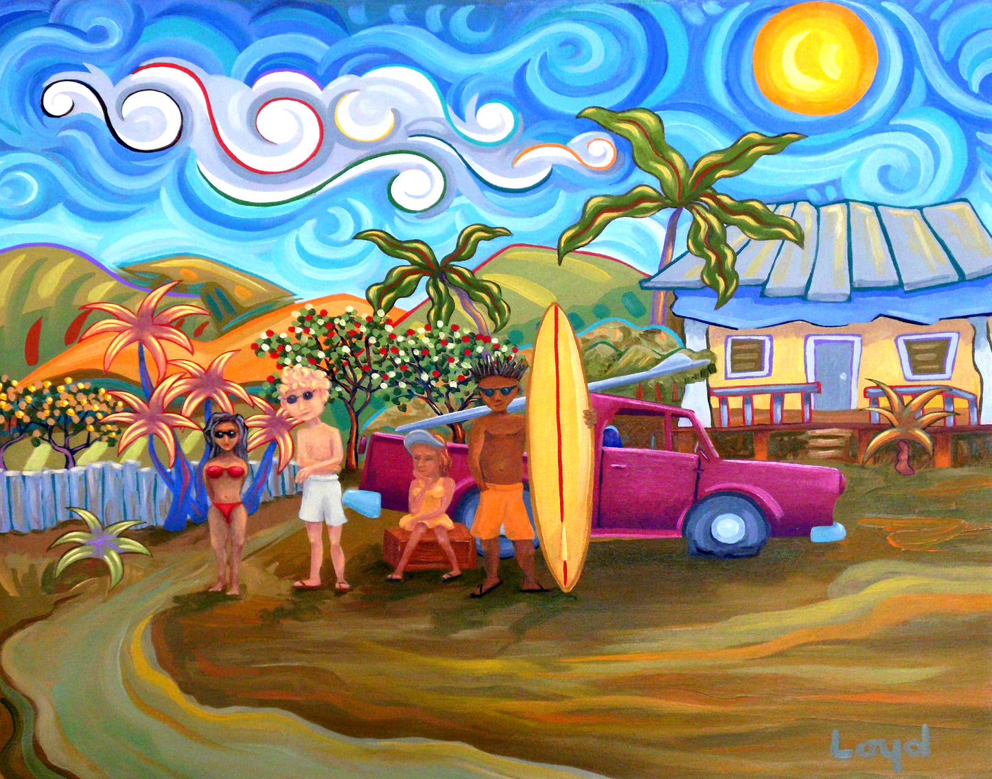 Flat Tire in Paradise