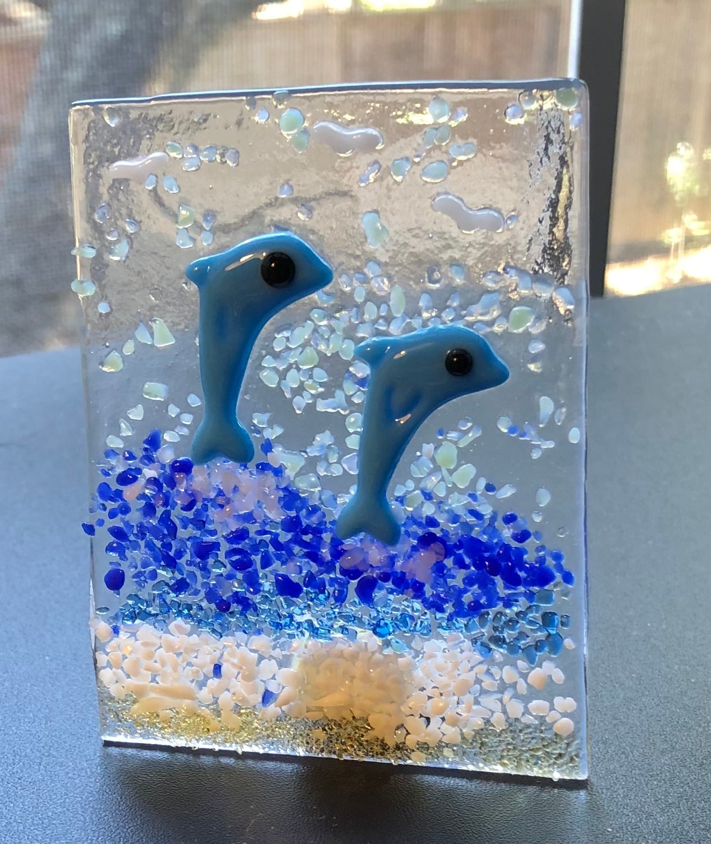 Transparent Nightlight Dolphins