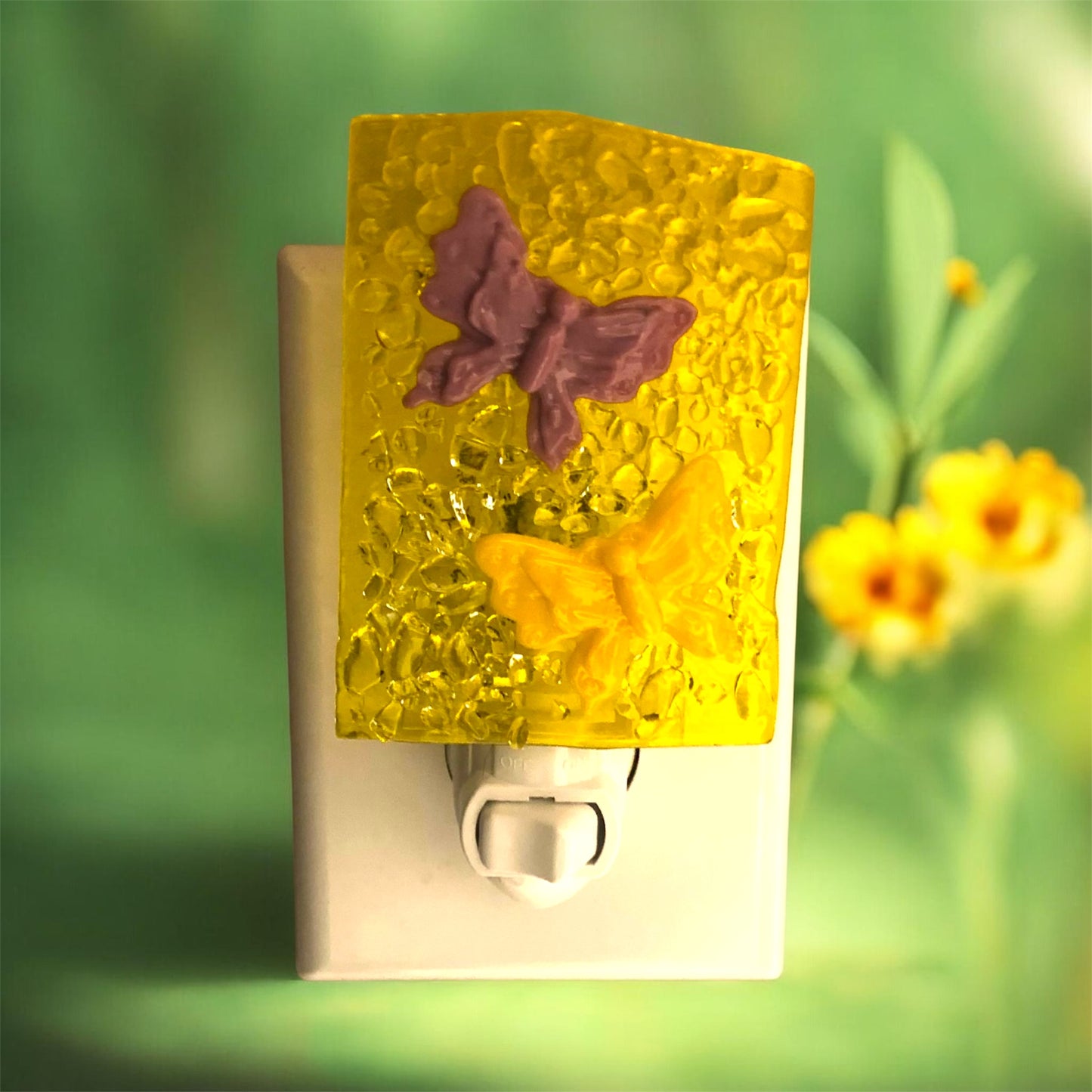 Butterflies on Yellow