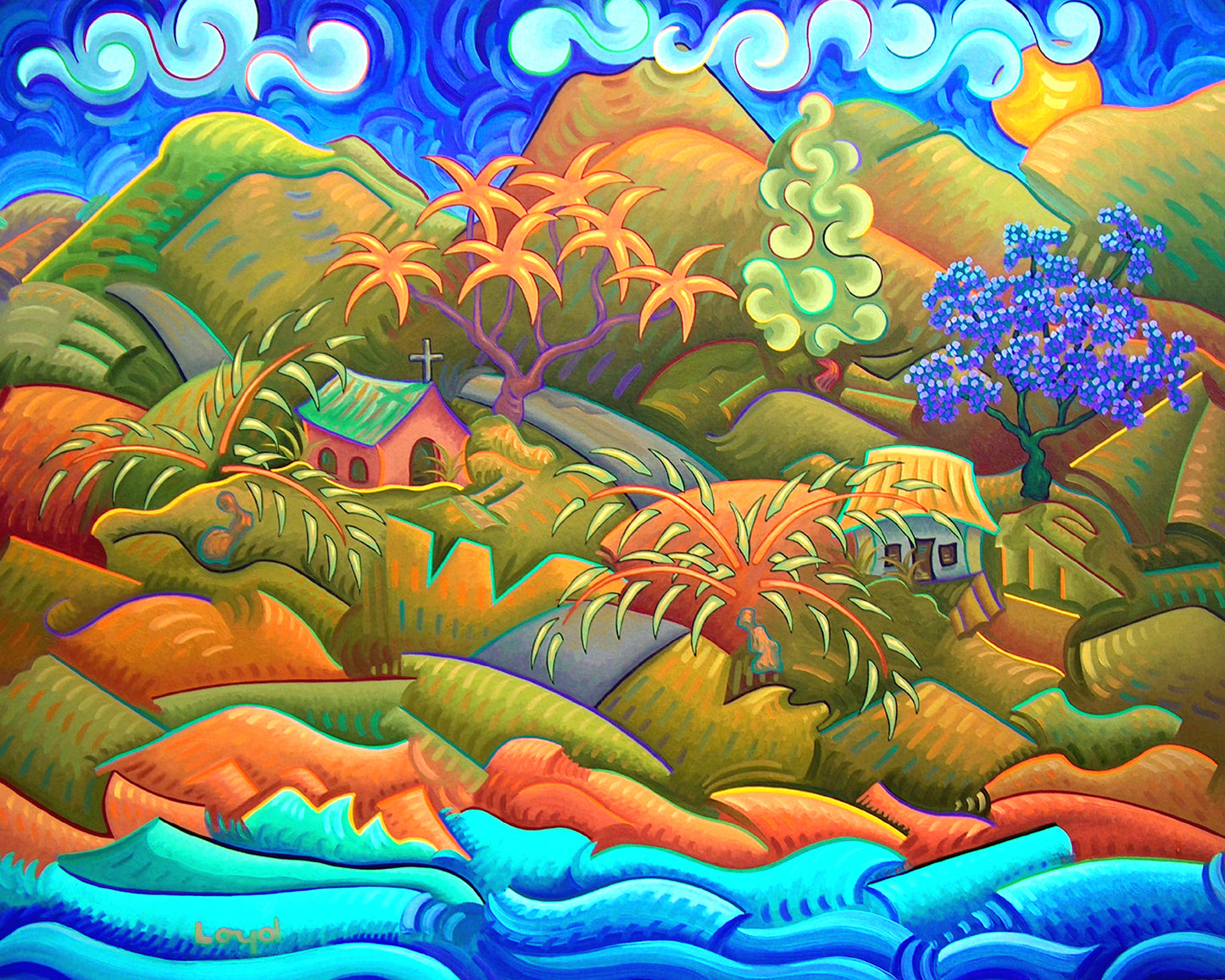 Maui Jacaranda Morning