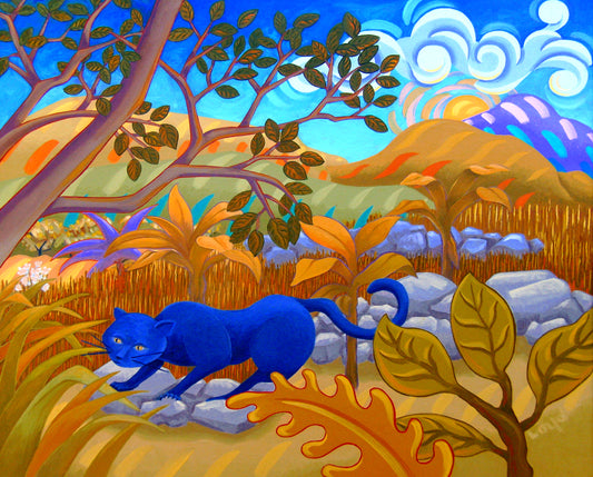 Blue Cat Dawn