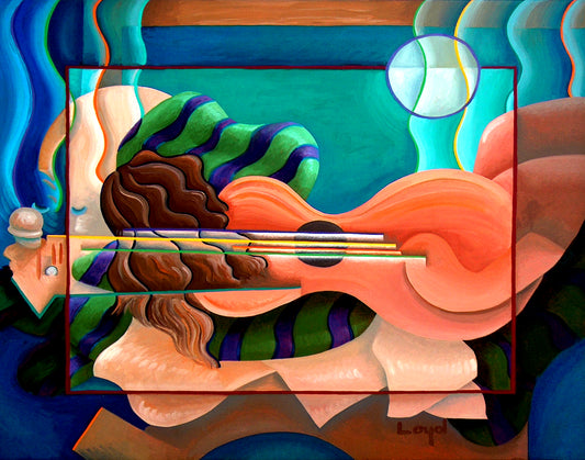 While Her Guitar Gently Sleeps
