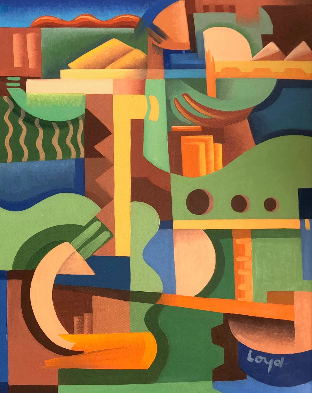 16" x 20" Hidden Tunes
