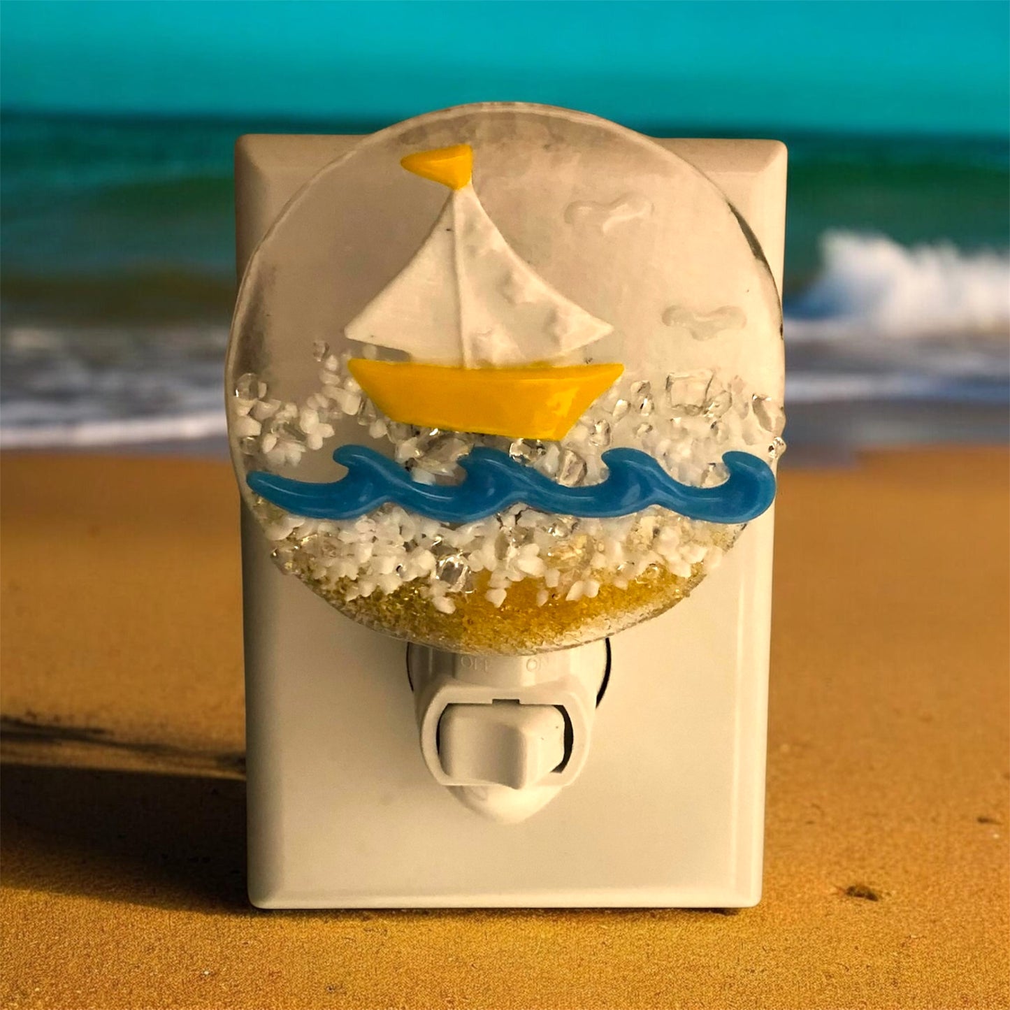 Yellow Sailboat