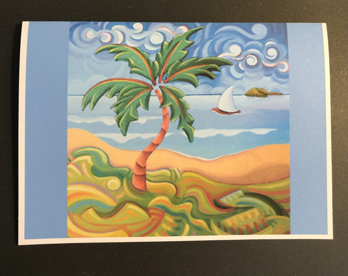 Palm Tree Art Card Set