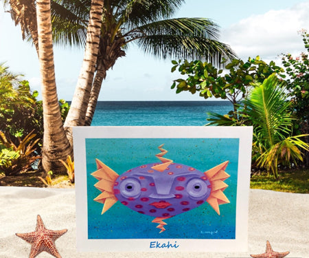 Fantasy Fish Art Card Set
