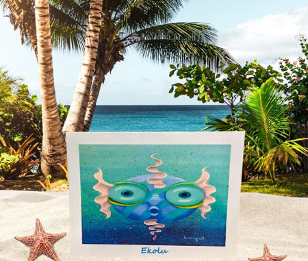 Fantasy Fish Art Card Set