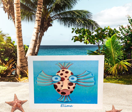 Fantasy Fish Art Card Set