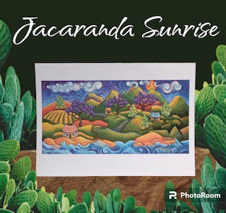 Maui Jacaranda Art Card Set 1 & 2