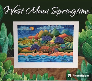 Maui Jacaranda Art Card Set