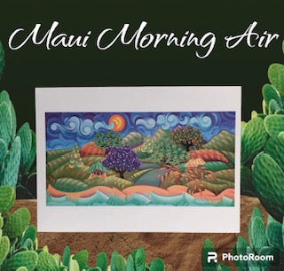 Maui Jacaranda Art Card Set