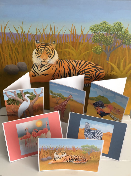 Animal Art Cards
