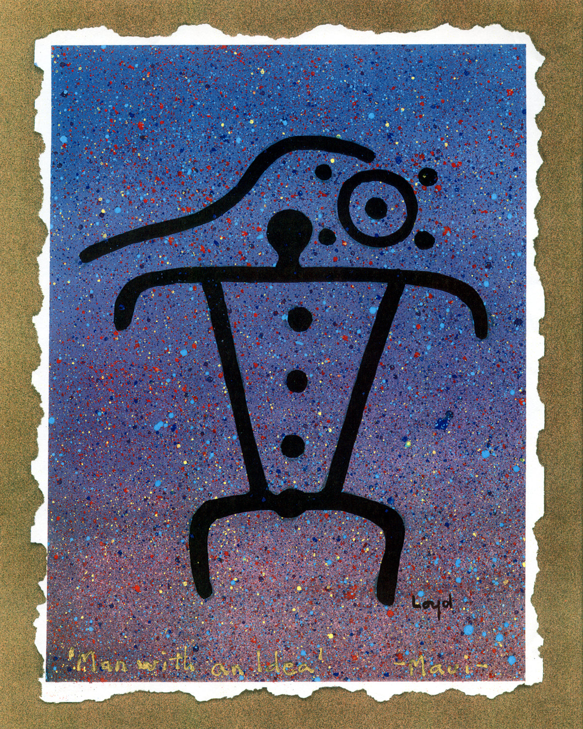 Man with Idea