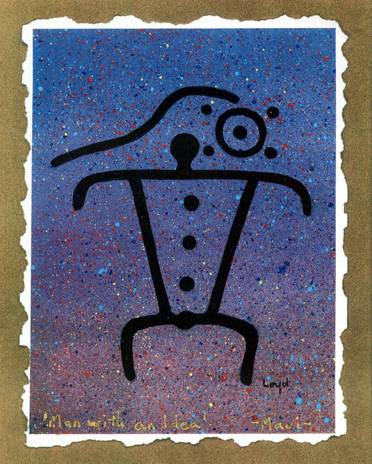 Man with Idea