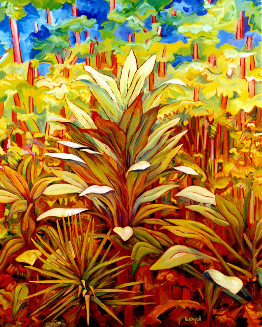 Ti Plant in Jungle
