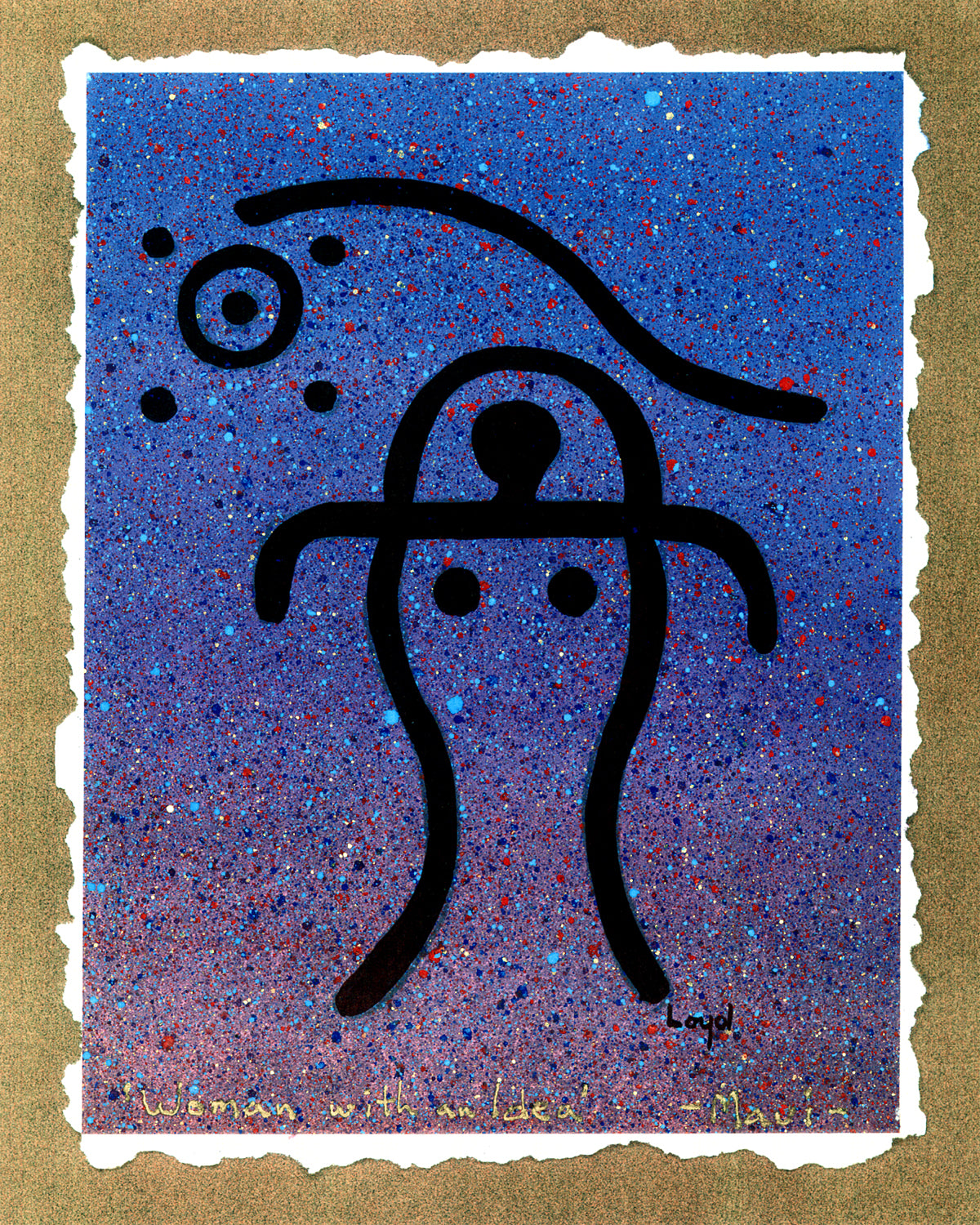Woman with Idea