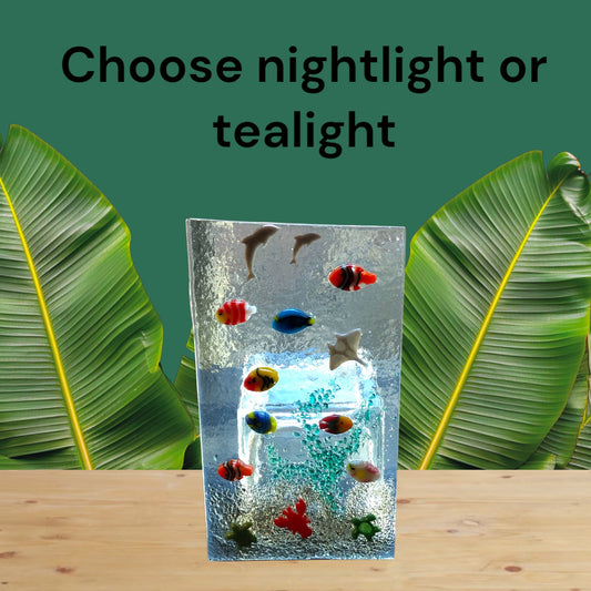Choose Nightlight or Tealight Under the Sea