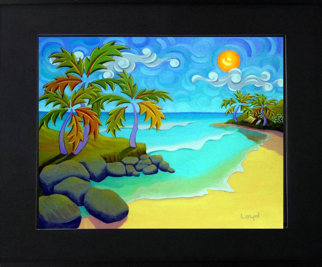 5" x 7" Matted Golden Horizon