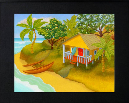 11" x 14" Matted Kenny's Cabin
