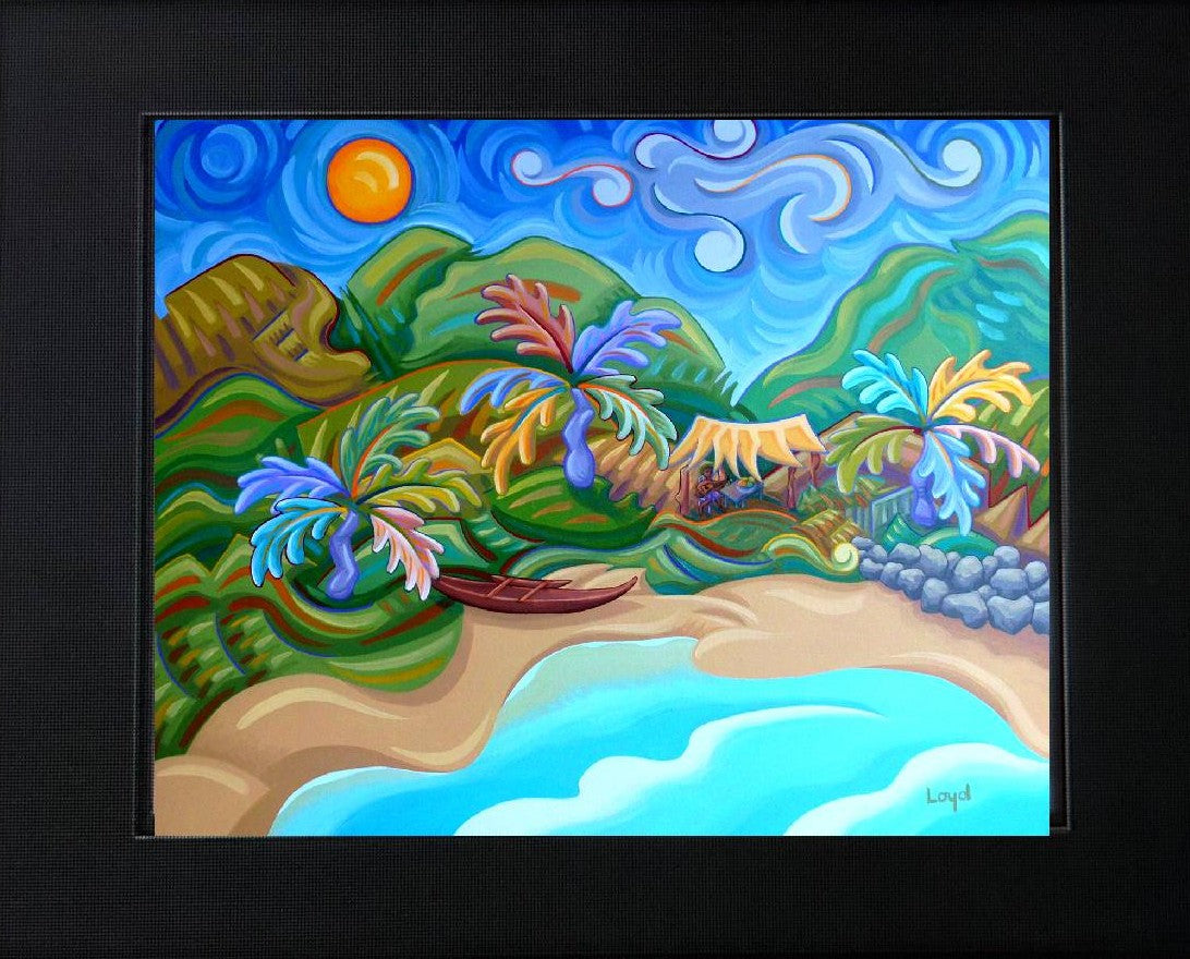 5" x 7" Matted Island Awakening