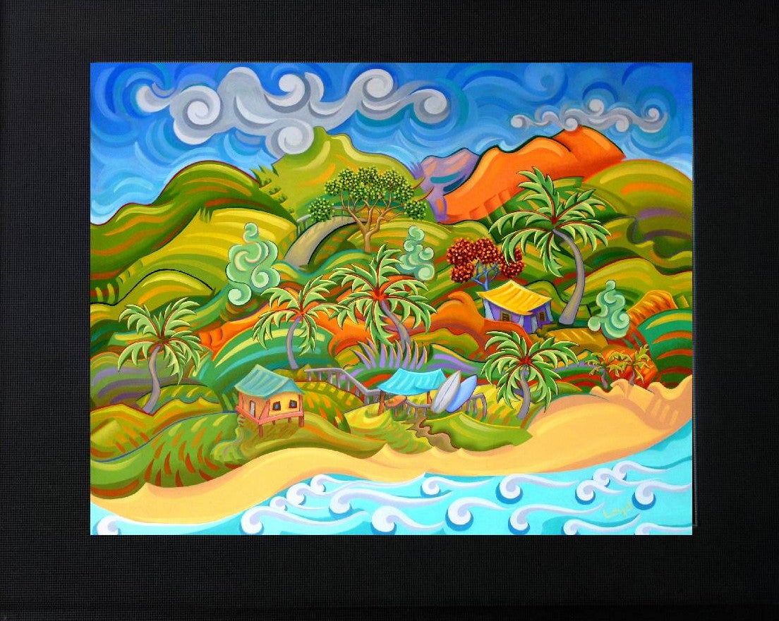 5" x 7" Matted The Lost Painting