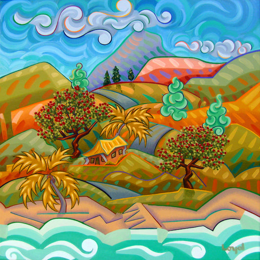 Red Plumeria Road