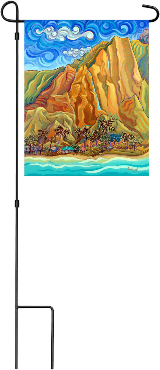 12" x 18" Garden Flag Kauai