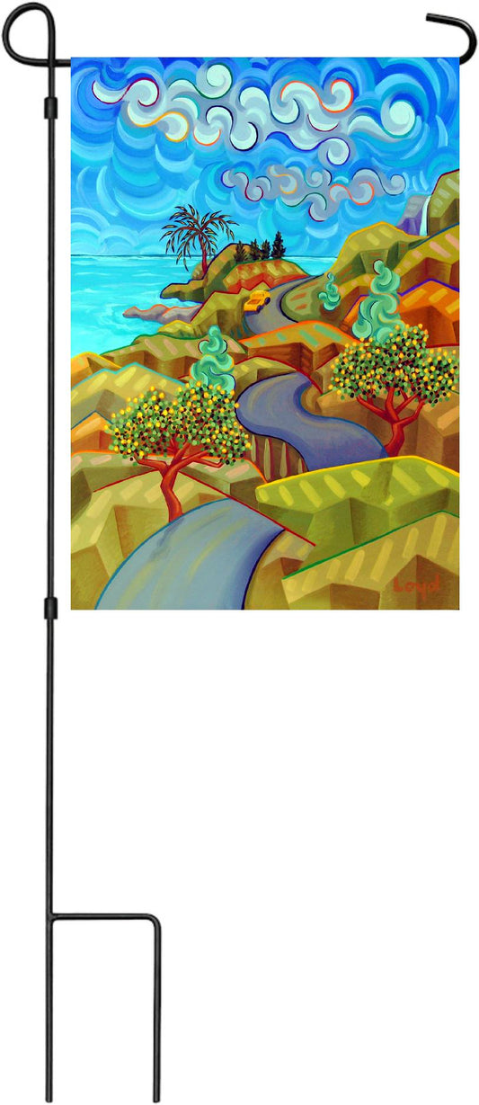 12" x 18" Garden Flag Hana Hou