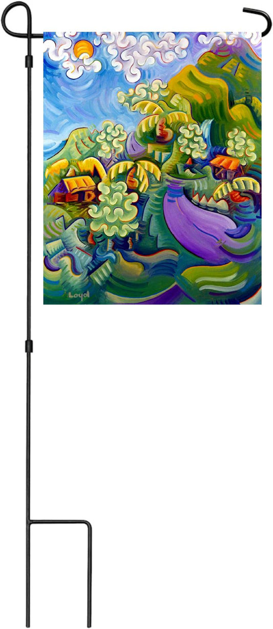 12" x 18" Garden Flag Maui #6 Road to Hana